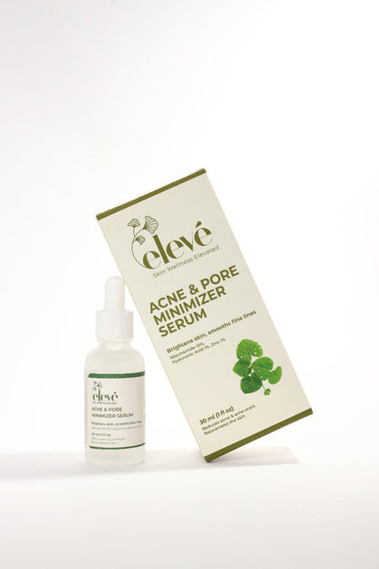 Eleve Acne & Pore Minimizer Serum – Niacinamide, Hyaluronic Acid & Zinc 30ml